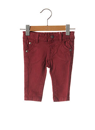 Pantalon slim rouge BOBOLI pour enfant