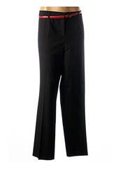 Pantalon droit noir FRANK WALDER pour femme seconde vue