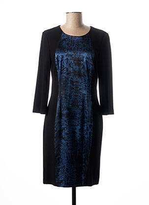 Luisa Cerano Robe trap\u00e8ze motif abstrait style extravagant Mode Robes Robes trapèze 