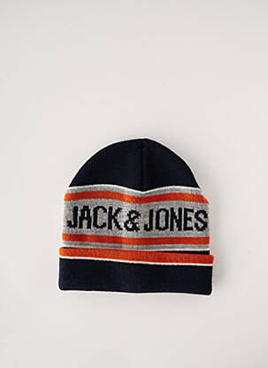 Bonnet orange JACK & JONES pour homme