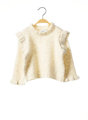 Pull beige NAME IT pour fille