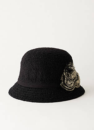 Chapeau noir MODISSIMA pour femme