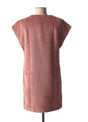 Robe courte rose BANANA MOON pour femme seconde vue