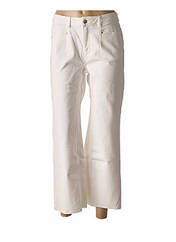 Pantalon 7/8 blanc OUI pour femme seconde vue