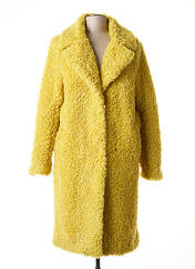 Manteau long jaune OUI pour femme seconde vue
