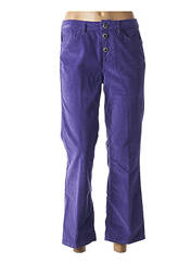 Pantalon 7/8 violet LIU JO pour femme seconde vue