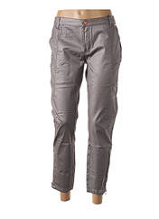 Pantalon 7/8 gris ONE STEP pour femme seconde vue