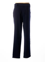 Pantalon droit bleu SMASH WEAR pour femme seconde vue