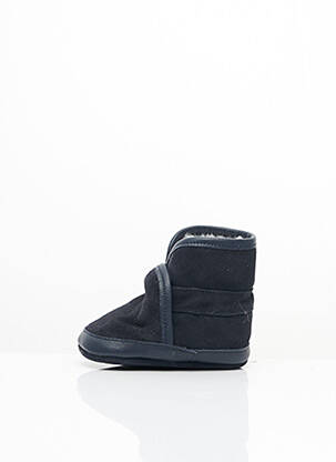 Chaussons/pantoufles fourrée bout rond bleu ROBEEZ garçon