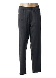 Pantalon droit stretch taille haute gris BRANDTEX femme