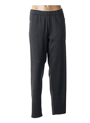 Pantalon droit stretch taille haute gris BRANDTEX femme