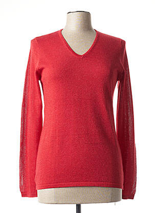 Pull rouge MARBLE pour femme