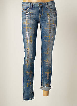 Jean Femme Junior Pretty Jeans Taille 5/6 - Décor Strass Bleu Denim | Occasion Très Bon état
