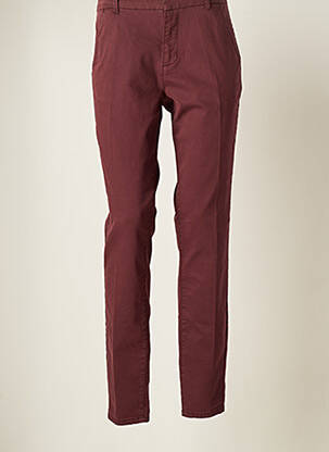 Pantalon chino rouge CREAM pour homme