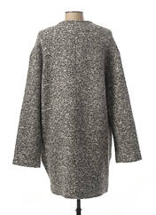 Manteau long gris WMN pour femme seconde vue