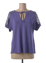 T-shirt violet ANA SOUSA pour femme seconde vue