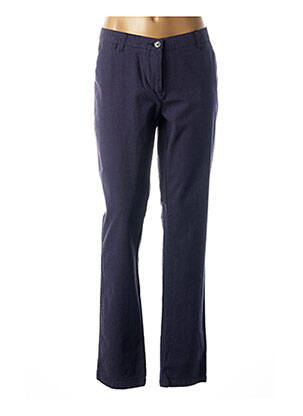 Pantalon chino bleu WMN pour femme