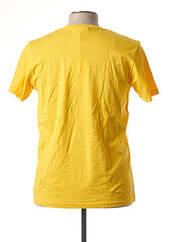 T-shirt jaune KULTE pour homme seconde vue