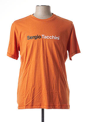 T-shirt orange SERGIO TACCHINI pour homme