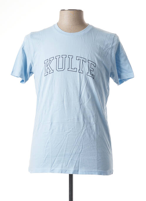 T-shirt bleu KULTE pour homme