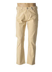 Jeans coupe slim beige WRANGLER pour homme seconde vue