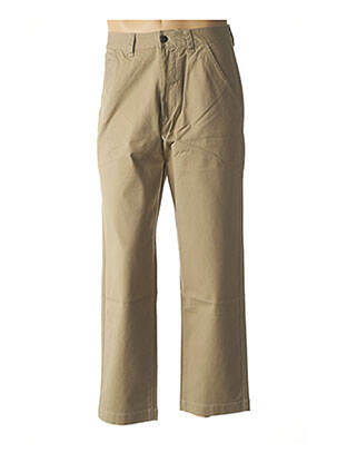 Pantalon droit vert DEUS EX MACHINA pour homme