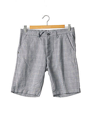 Short gris RECYCLED ART WORLD pour homme