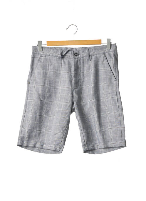 Short gris RECYCLED ART WORLD pour homme