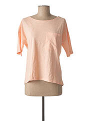 T-shirt rose ESPRIT pour femme seconde vue