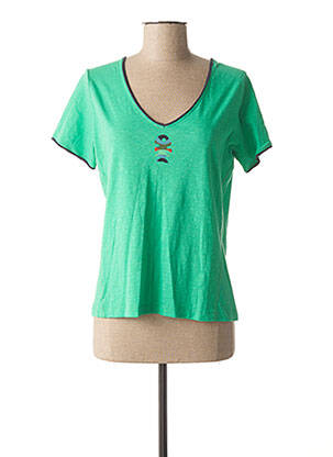 T-shirt vert DIPLODOCUS pour femme