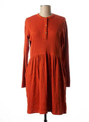 Robe mi-longue orange SUPERDRY pour femme seconde vue
