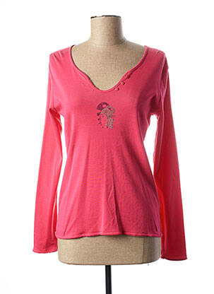 T-shirt rose DIPLODOCUS pour femme