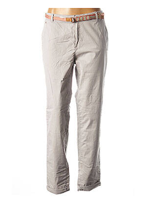 Mode Pantalons Pantalons chinos Esprit Pantalon chinos blanc cass\u00e9 style d\u00e9contract\u00e9 