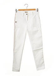 Pantalon chino blanc PAKO LITTO pour femme seconde vue