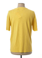 T-shirt jaune SUPERDRY pour homme seconde vue