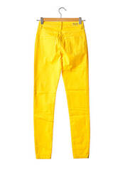 Pantalon droit jaune PAKO LITTO pour femme seconde vue
