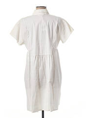 Robe courte blanc B.YU pour femme seconde vue