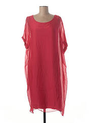 Robe mi-longue rouge B.YU pour femme seconde vue