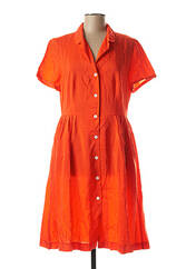 Robe mi-longue orange BELLEROSE pour femme seconde vue