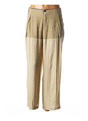 Pantalon 7/8 beige PHISIQUE DU ROLE pour femme seconde vue