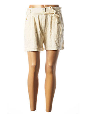 Short beige FLAMENCO ROSA pour femme