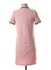 Robe mi-longue rose FRED PERRY pour femme seconde vue