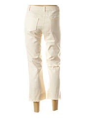 Jeans coupe droite beige Y'COO pour femme seconde vue