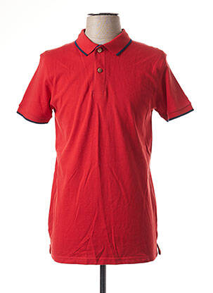 Polo rouge BACK LIGHT pour homme