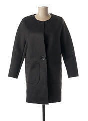 Manteau long gris CONTEMPLAY pour femme seconde vue