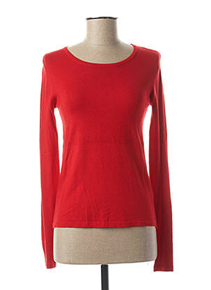 Pull rouge COLLOSEUM pour femme