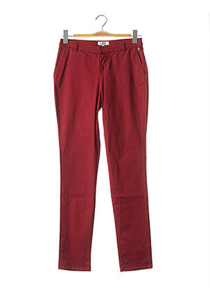 Pantalon chino rouge CACHE CACHE pour femme