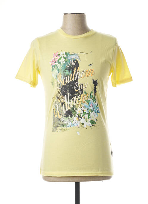 T-shirt jaune SORBINO pour homme