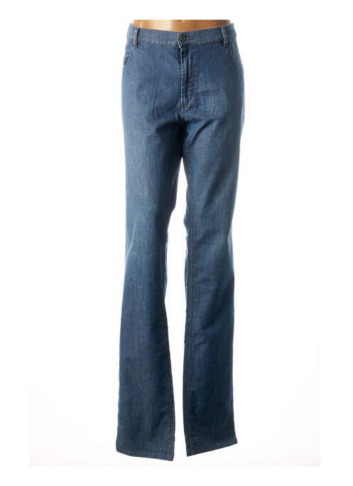 Jeans coupe droite bleu SAINT HILAIRE pour femme