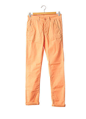 Pantalon chino orange RUGBY CRUNCH pour homme